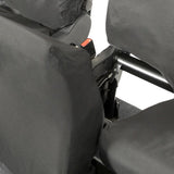 Ford Transit Custom 2013-2024 Tailored  Seat Covers - Three Front Seats No Work Tray