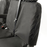 Ford Transit Custom 2013-2024 Tailored  Seat Covers - Three Front Seats No Work Tray