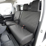 Peugeot Expert Van  2016+ Tailored  Seat Covers - Three Front Seats