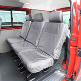 Volkswagen Transporter T6 Kombi Van 2015-2019 Tailored  Seat Covers - Rear Three Single  Seat Second Row