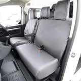 Citroen Dispatch Van  2016+ Tailored  Seat Covers - Three Front Seats