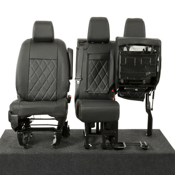 Citroen Dispatch 2016+ Leatherette Seat Covers - Front