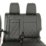 Peugeot Expert 2016+ Leatherette Seat Covers - Front