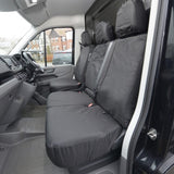 Volkswagen Crafter Van 2017+ Tailored  Seat Covers - Three Front Seats With Folding Middle Seat