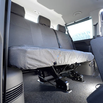 Volkswagen Transporter T5 Shuttle Minibus Van 2004-2015 Tailored  Seat Covers - Third Row Rear Bench