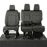 Peugeot Expert 2016+ Leatherette Seat Covers - Front