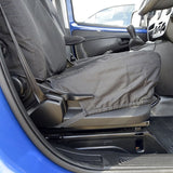 Peugeot Bipper Van  2008-2018 Tailored  Seat Covers - Two Front Seats Fold Down Passenger Seat