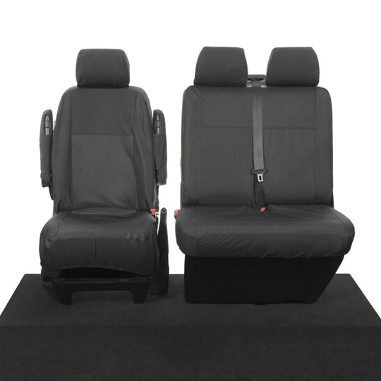 Volkswagen Transporter T5 Shuttle Minibus Van 2004-2015 Tailored  Seat Covers - Three Front Seats
