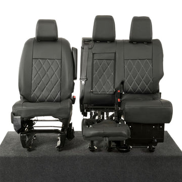 Citroen Dispatch 2016+ Leatherette Seat Covers - Front
