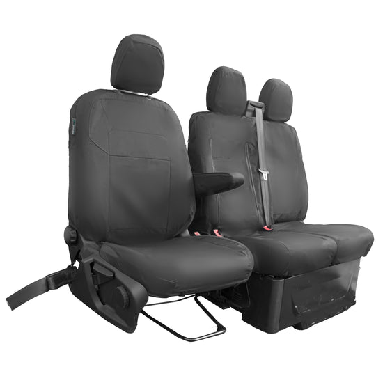 Ford Transit MK8 Van 2014-2019 Tailored  Seat Cover - Three Front Seats