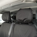 Renault Trafic Crew Cab Van 2014-2024 Tailored  Seat Covers - Three Rear Seats  With Armrests