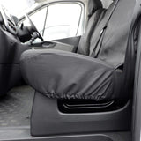 Nissan NV400 Van 2011-2022 Tailored Seat Covers - Three Front Seats No Folding Middle Seat