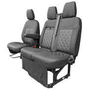 Ford Transit Custom 2024+ Leatherette Seat Covers - Three Front Seats