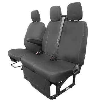 Ford Transit Custom Van 2013-2024 Tailored  Seat Cover - Three Front Seats