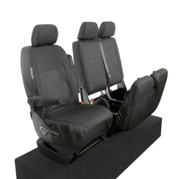 Volkswagen Transporter T5 Shuttle Minibus Van 2004-2015 Tailored  Seat Covers - Three Front Seats