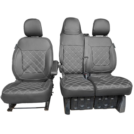 Renault Trafic 2014+ Leatherette Seat Covers - Front