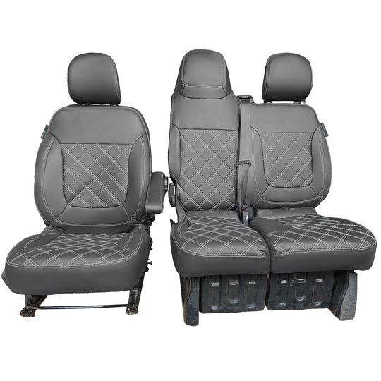 Renault Trafic 2014+ Leatherette Seat Covers - Front