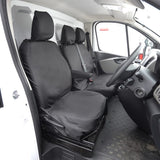 Renault Master Van 2010-2022 Tailored Seat Covers - Three Front Seats No Folding Middle Seat