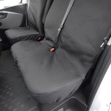 Vauxhall Vivaro Van 2014-2019 Tailored  Seat Covers - Three Front Seats  Three Front Seats No Under Seat Storage