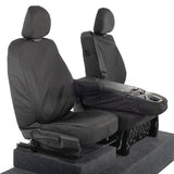 Vauxhall Vivaro Van 2014-2019 Tailored  Seat Covers - Three Front Seats Folding Middle Seat