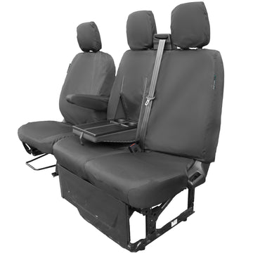 Ford Transit Custom Van 2013-2024 Tailored  Seat Cover - Three Front Seats