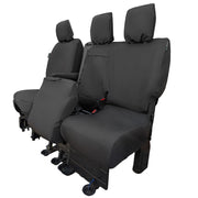 Vauxhall Vivaro Van 2019+ Tailored  Seat Cover - Single Driver & Double Passenger Split Base Seat