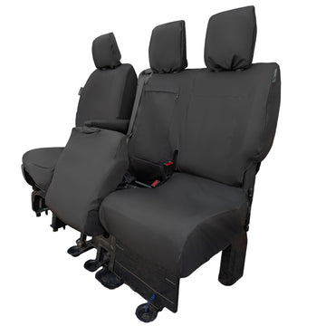Toyota ProAce Van 2016+ Tailored  Seat Cover - Single Driver & Double Passenger Split Base Seat