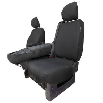 Nissan Primastar Van 2021+ Tailored  Seat Covers - Three Front Seats Folding Middle Seat