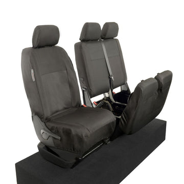 Volkswagen Transporter T5 Shuttle Minibusi Van 2004-2015 Tailored  Seat Covers - Three Front Seats