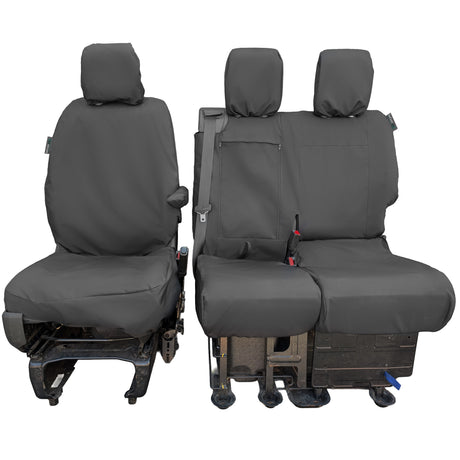 Toyota ProAce Van 2016+ Tailored  Seat Cover - Single Driver & Double Passenger Split Base Seat