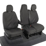 Vauxhall Movano Van 2010-2022 Tailored  Seat Covers - Three Front Seats Folding Middle Seat
