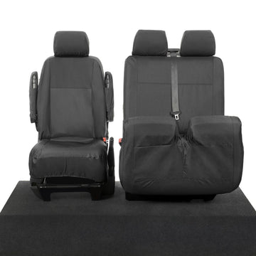 Volkswagen Transporter T5 Shuttle Minibus Van 2004-2015 Tailored  Seat Covers - Three Front Seats