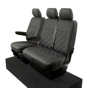 Volkswagen Transporter T6 Kombi Van 2015-2019 Leatherette Seat Covers - Front