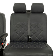 Volkswagen Transporter T6 Kombi Van 2015-2019 Leatherette Seat Covers - Front