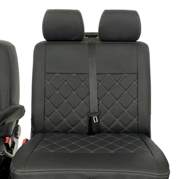 Volkswagen Transporter T6 Kombi Van 2015-2019 Leatherette Seat Covers - Front