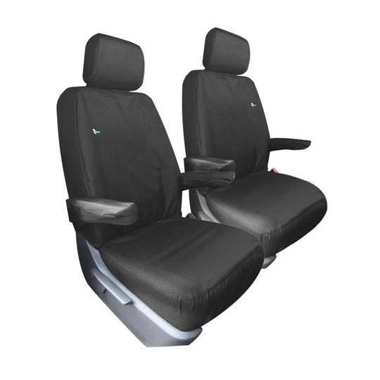 Volkswagen Transporter T5 Kombi Van 2003-2015 Tailored  Seat Covers - Two Single Front Seat