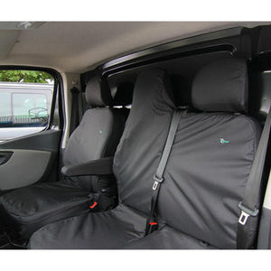 Nissan NV300 2016-2022 Tailored  Seat Covers - Double Folding Middle Front Seat