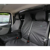 Nissan NV300 2016-2022 Tailored  Seat Covers - Double Folding Middle Front Seat