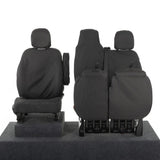 Vauxhall Vivaro Van 2014-2019 Tailored  Seat Covers - Three Front Seats Folding Middle Seat