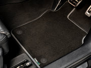 Ford Transit Custom Crew Cab Manual 5 Seats 2024+ Van Mats // Black Executive, Light Grey Trim