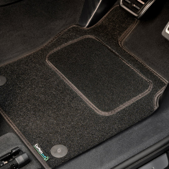 Citroen E-Dispatch Van 2021+ Van Mats (1 piece) // Black Grand, Black Trim