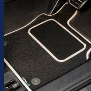 Fiat E-Ducato Van 2021+ Van Mats // Black Grand, Grey Trim