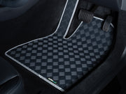 Ford Transit Custom Automatic Panel Van 2024+ Van Mats New Model // Odourless Deck Plate Off Road Rubber, Grey Trim