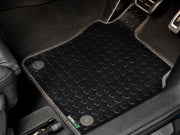 Ford Transit Electric Van 2022+ Van Mats // Black Off Road Rubber, Black Trim