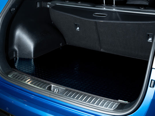Volkswagen T7 Multi SWB Van 2022+ Van Boot Mat // Black Off Road Rubber, Black Trim