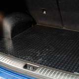 Volkswagen T7 Multi SWB Van 2022+ Van Boot Mat // Black Off Road Rubber, Black Trim
