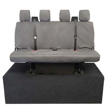 Ford Transit Mk8  2014+ Tailored  Seat Covers - Rear Bench Four Seats