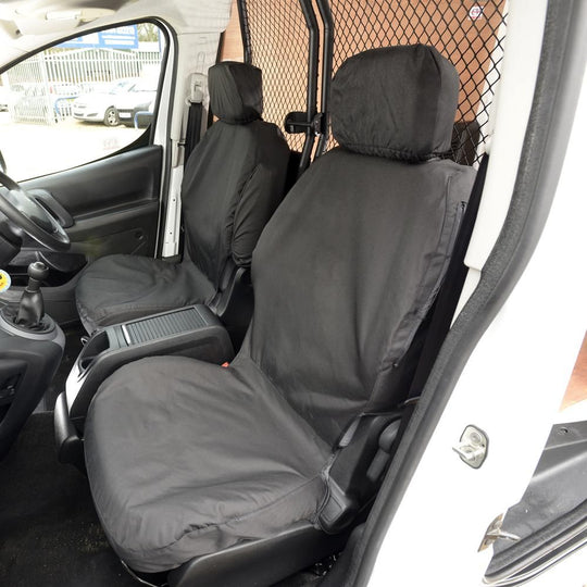 Peugeot Partner 2018+ Tailored  Seat Covers - Two Single Front Seats