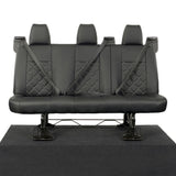 Ford Transit Custom 2013-2024 Leatherette Seat Covers - Rear Bench