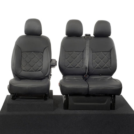 Renault Trafic 2014+ Leatherette Seat Covers - Front